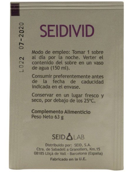Seidivid 30 Sobres - Seid