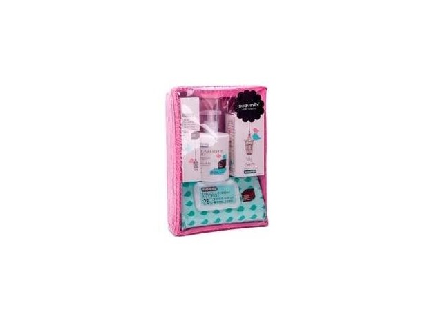 Suavinex Canastilla Cosmética Rosa, 1 Ud