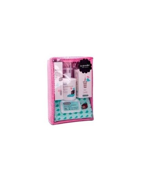 Suavinex Canastilla Cosmética Rosa, 1 Ud