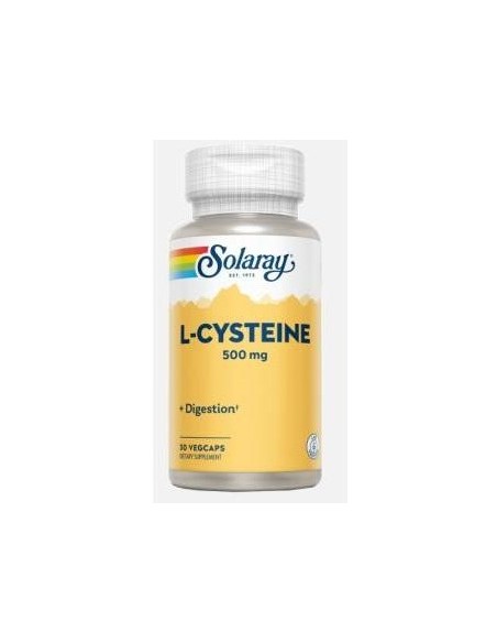 Solaray L-Cysteine 500Mg 30Cáps