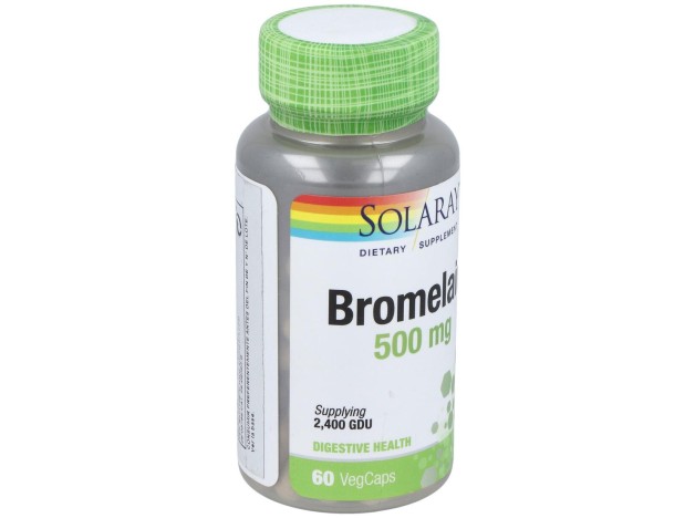 Solaray Bromelain 60Cáps