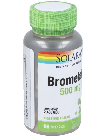 Solaray Bromelain 60Cáps