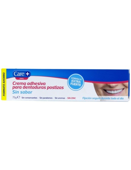 Care+ Crema Adhesiva Dentadura Postiza, 75 G