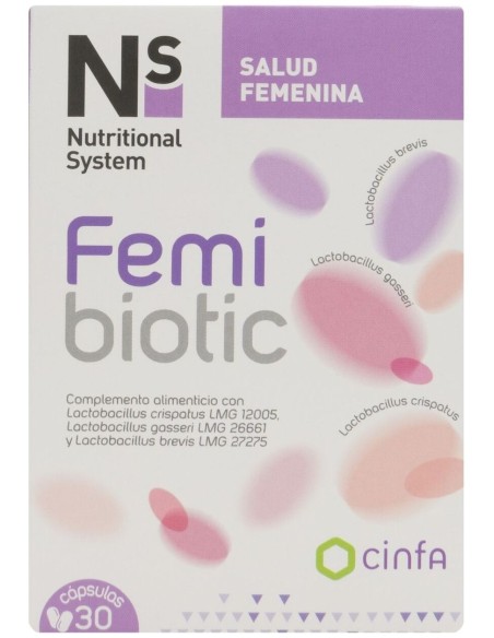 Ns Femibiotic, 30 Cápsulas