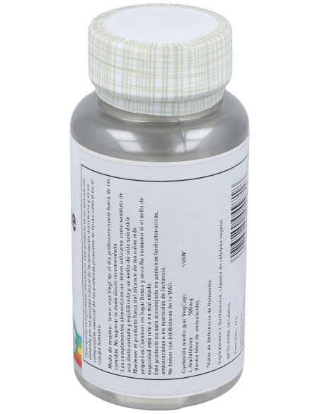 Solaray L-Phenylalanine 500Mg 60Cáps