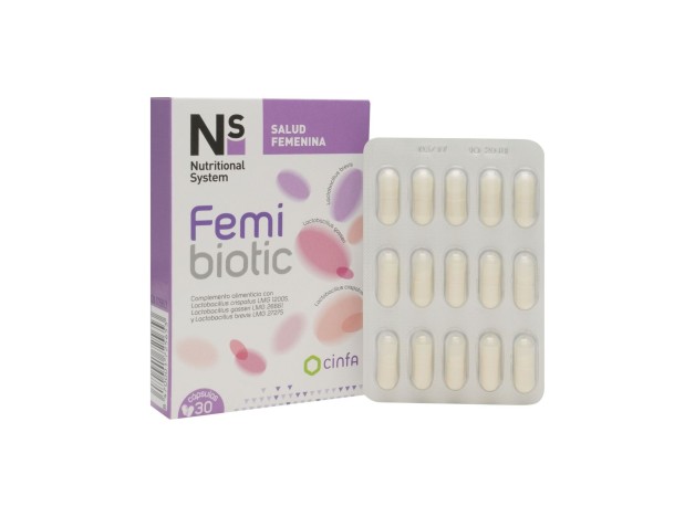 Ns Femibiotic, 30 Cápsulas
