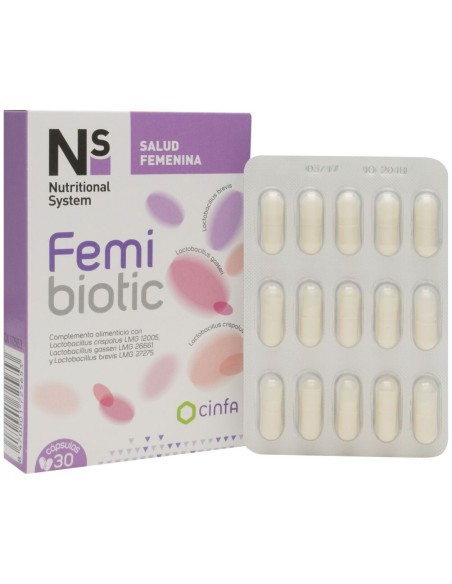 Ns Femibiotic, 30 Cápsulas