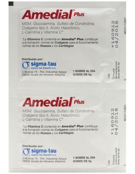 Alfasigma Amedial Plus 20 Sobres