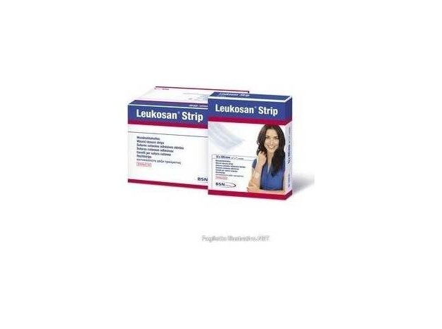 Leukosan Strip Sutura Cutanea Esteril 9 Tiras 2