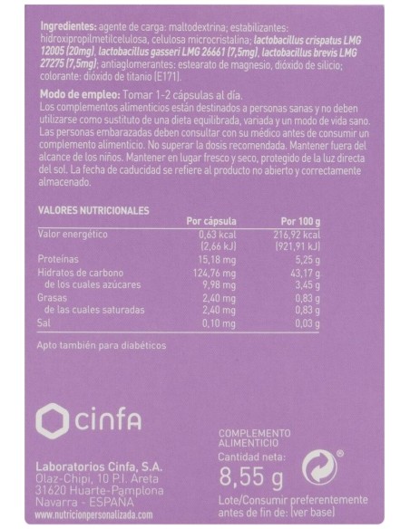 Ns Femibiotic, 30 Cápsulas