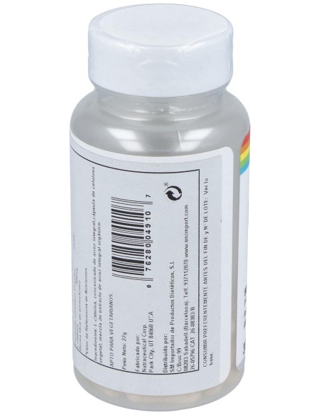 Solaray L-Cysteine 500Mg 30Cáps