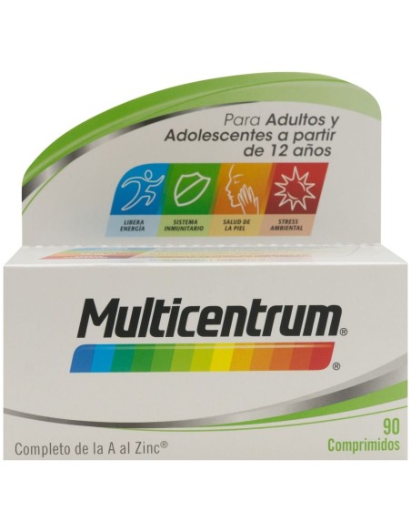 Multicentrum Vitaminas Y Minerales 90Comp
