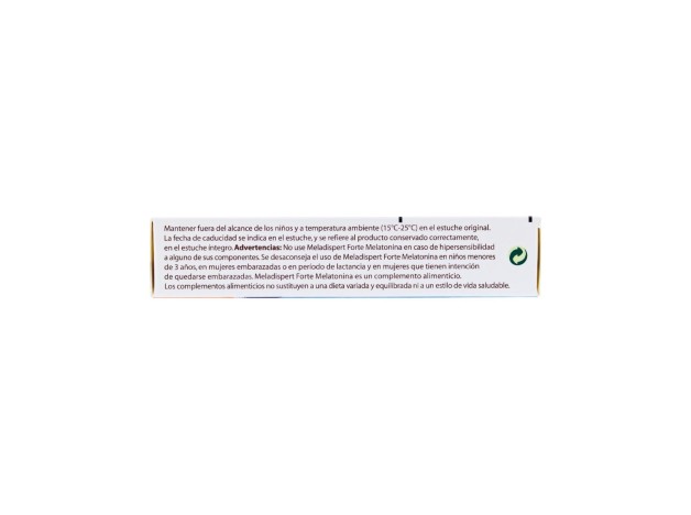 Meladispert Melatonina Forte 1,9 Mg, 60 Cápsulas