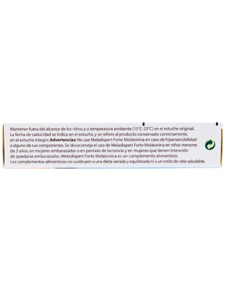 Meladispert Melatonina Forte 1,9 Mg, 60 Cápsulas