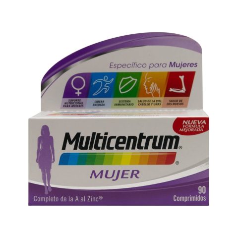 Multicentrum Mujer 90 Comprimidos – Mejor Precio y Envío Rápido