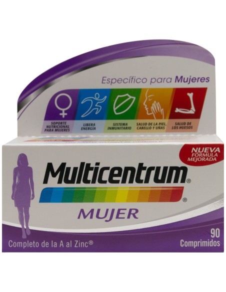 Multicentrum Mujer, 90 Comprimidos