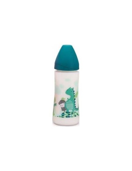 Suavinex Biberón Couture Tetina De Silicona, 1 Ud