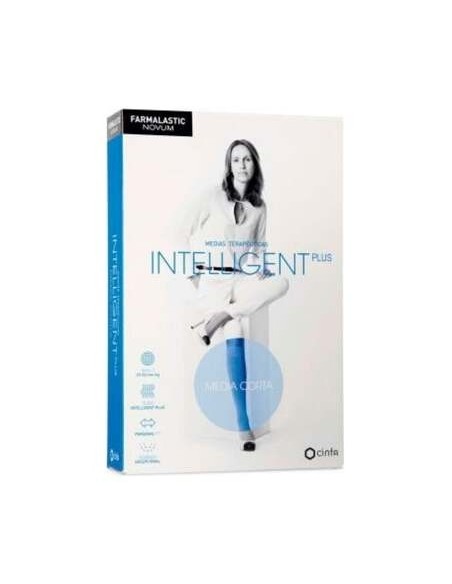 Farmalastic Novum Media Corta Intelligent Plus Comp.Normal Canela T-2