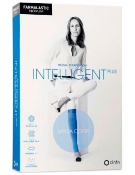 Farmalastic Novum Media Corta Intelligent Plus Comp.Normal Canela T-2