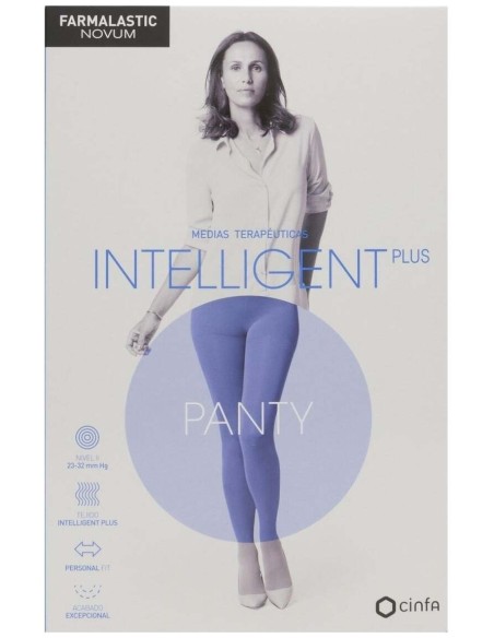 Farmalastic Novum Intelligent Plus Panty Compresión Normal Antracita Talla 2, 1 Ud