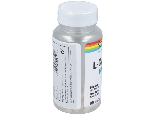Solaray L-Cysteine 500Mg 30Cáps