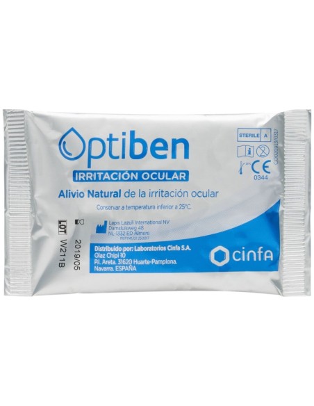 Optiben Ojos Irritados Sequedad Ocular, 10 Uds