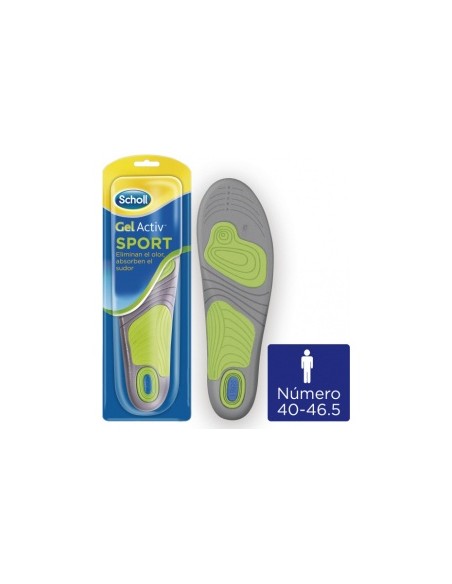 Scholl Gelactiv Sport Hombre, 1 Par