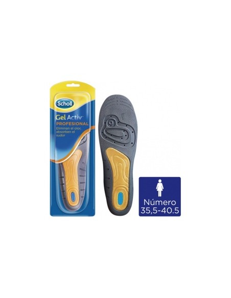 Scholl Gelactiv Profesional Mujer, 1 Par
