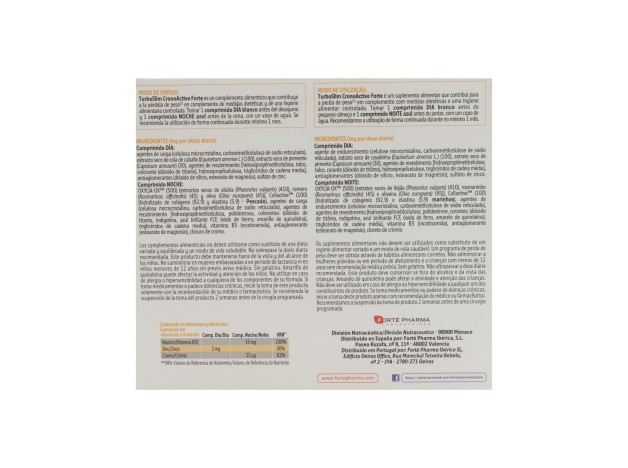 Forté Pharma Turboslim Cronoactive Forte, 56 Uds