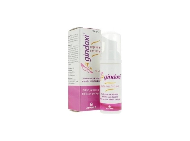 Gindoxi Espuma Higiene Intima 50Ml.