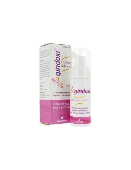 Gindoxi Espuma Higiene Intima 50Ml.
