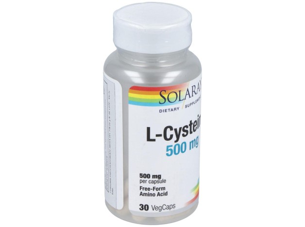Solaray L-Cysteine 500Mg 30Cáps