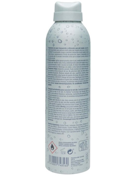 Isdin Fotoprotector Transparent Spray Wet Skin Spf 30, 250 Ml