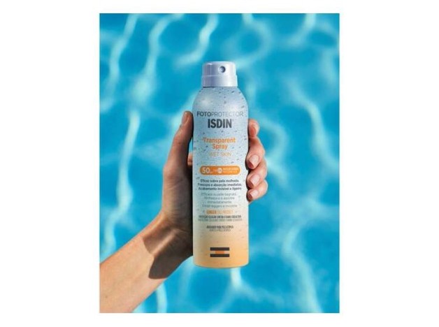 Isdin Fotoprotector Transparent Spray Wet Skin...