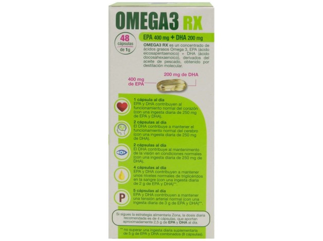 Enerzona Omega 3 Rx 1 Gr 48 Caps