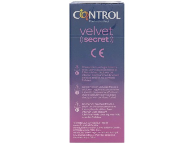 Control Velvet Secret Mini Estimulador, 1 Ud