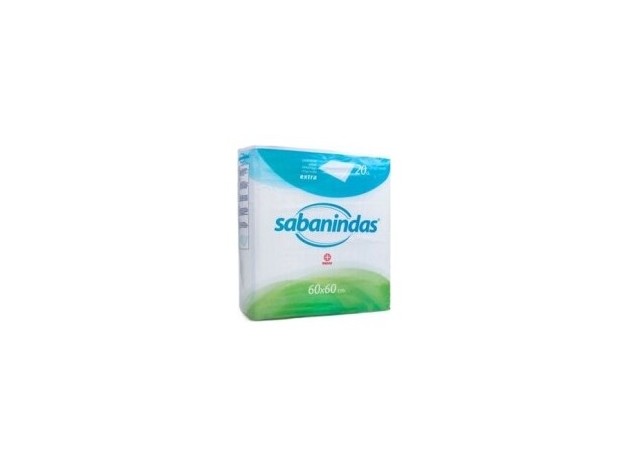 Sabanindas Extra 60X60, 20 Uds