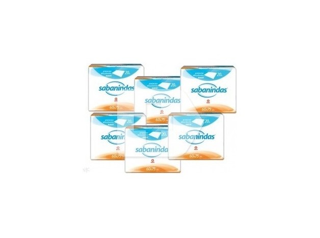 Sabanindas Proteg Ex 60X75 20Uds