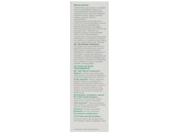 Be+ Acnicontrol Querato Anti-Imperfe 40Ml