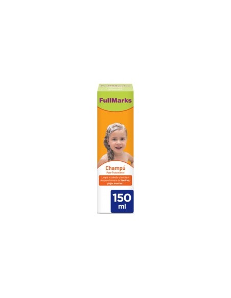 Fullmarks Champú Post-Tratamiento Desprendimiento Liendres Y Piojos, 150 Ml
