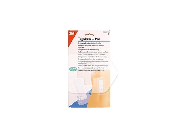 Tegaderm + Pad Apósito Transparente 5X7_2Cm 5Uds