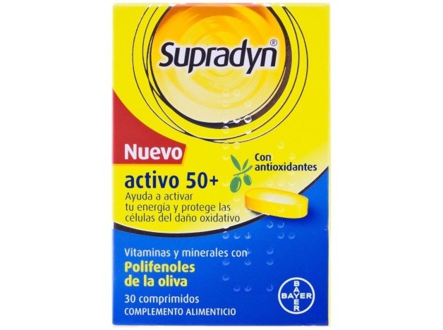 Supradyn Vital 50+ Antiox, 30 Comprimidos