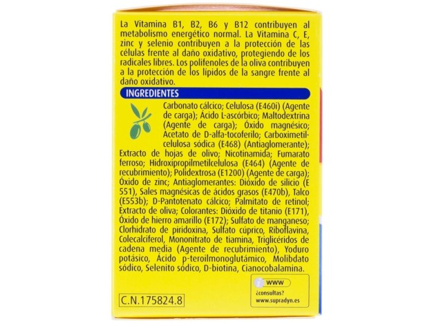 Supradyn Vital 50+ Antiox, 30 Comprimidos