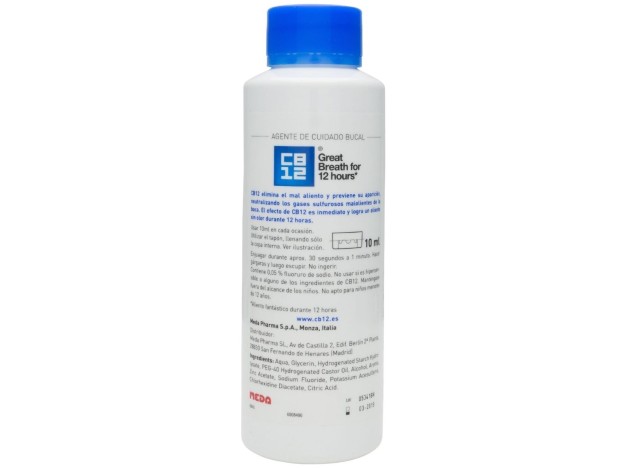 Cb12 Enjuague Bucal Buen Aliento, 500 Ml