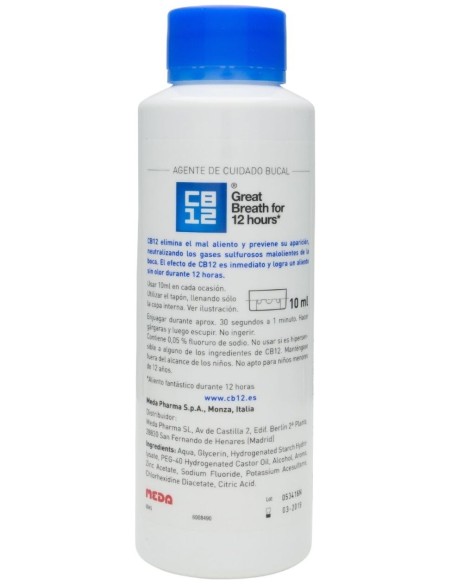 Cb12 Enjuague Bucal Buen Aliento, 500 Ml