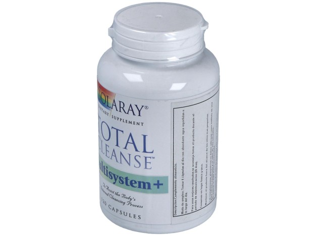 Solaray Total Cleanse Multisystem 120Cáps