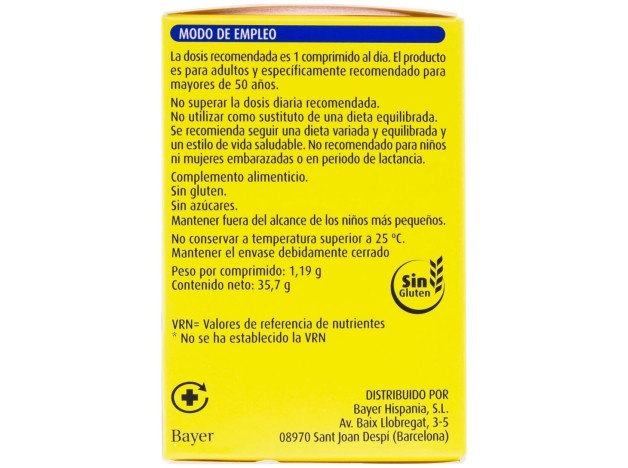 Supradyn Vital 50+ Antiox, 30 Comprimidos