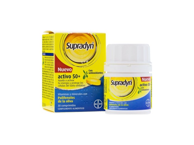 Supradyn Vital 50+ Antiox, 30 Comprimidos