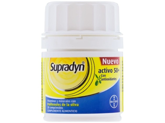 Supradyn Vital 50+ Antiox, 30 Comprimidos