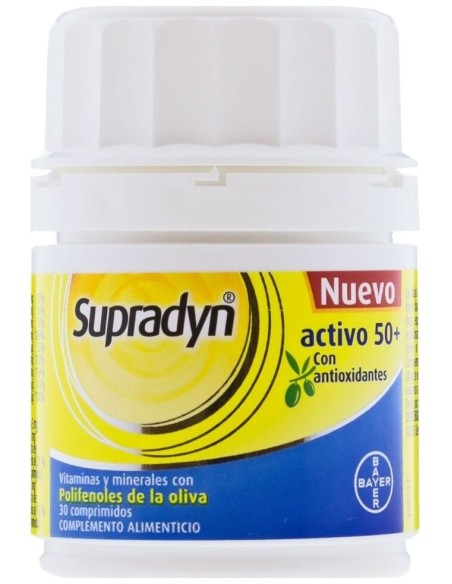 Supradyn Vital 50+ Antiox, 30 Comprimidos